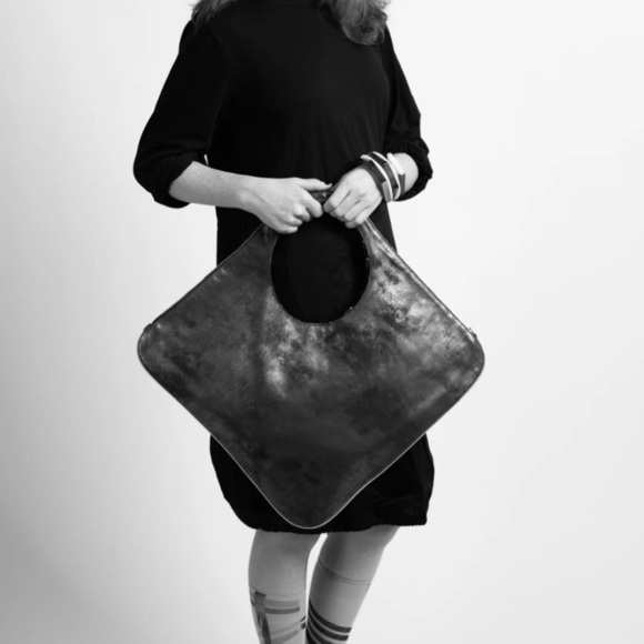 ARZA Design Bag Diamond Shoulder in Copper Leather - Picture 5 of 6